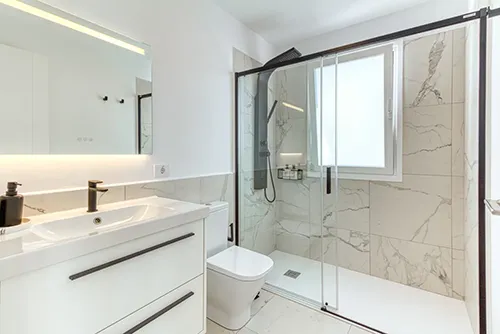 Villa Veni - La Palma - Tazacorte - Baño en suite del dormitorio principal
